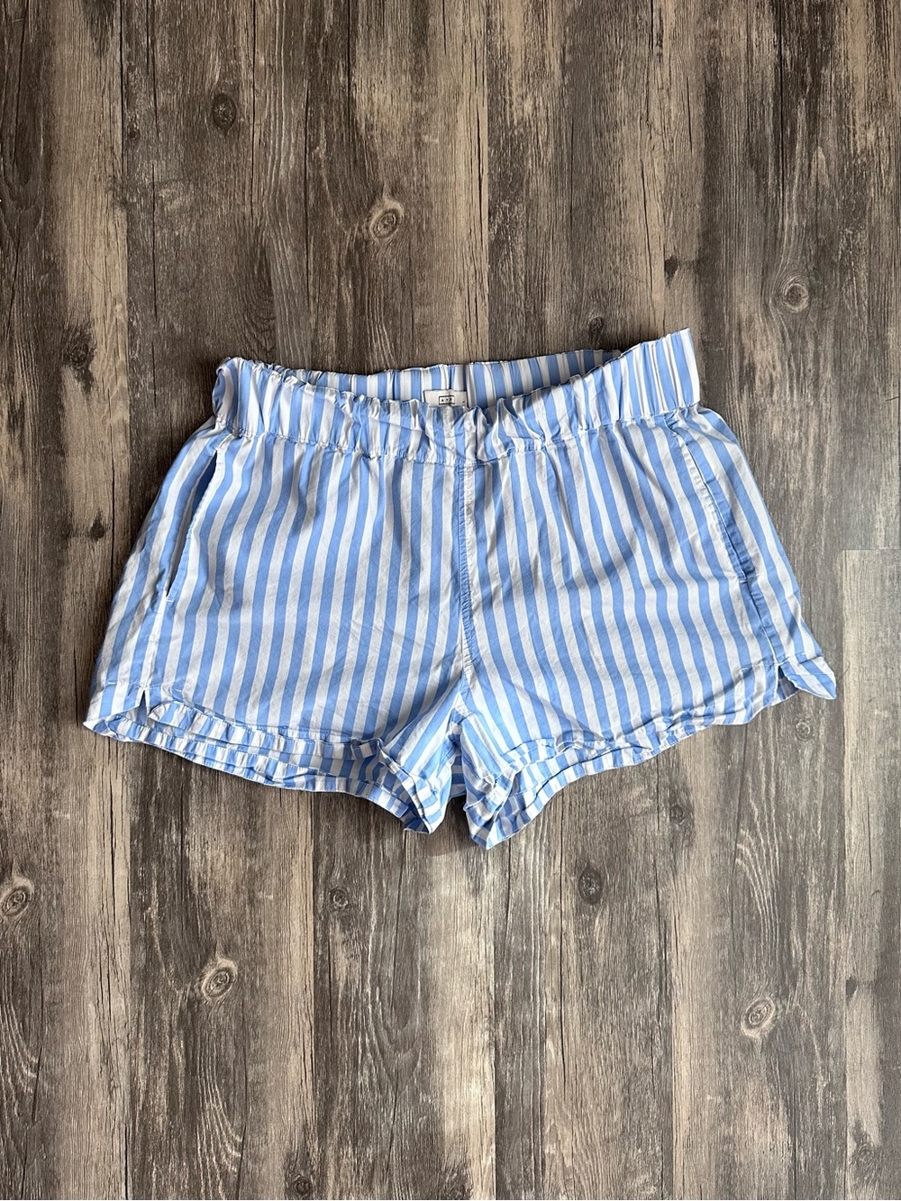 AYR Stripped Relaxed Fit Shorts Size Large (US) 14-16 (UK) The Staycation Short